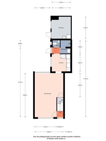 Floorplan - Polstraat 17, 3752 CA Bunschoten-Spakenburg
